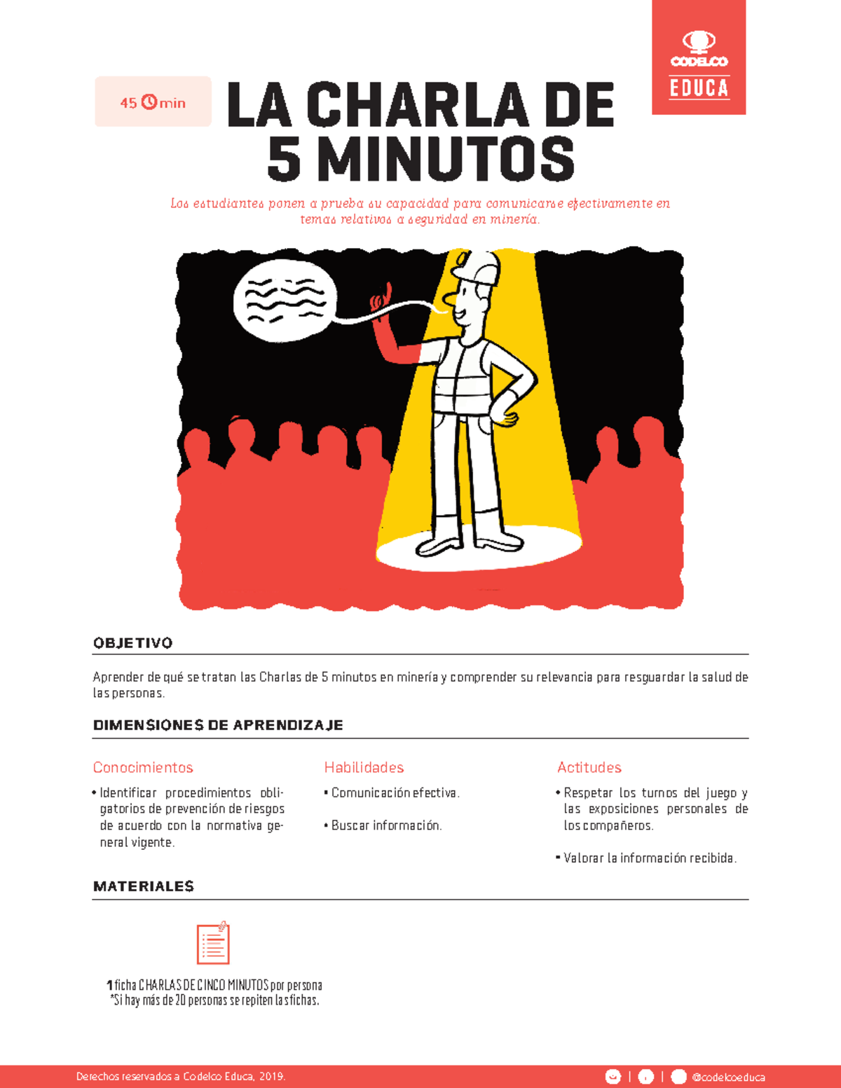 Imagina una charla con ese burócrata escéptico en tu cabeza