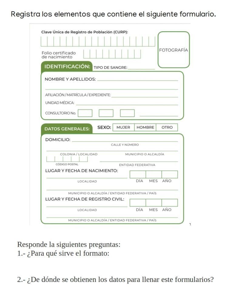Paso a paso: Cómo llenar formularios sin perder la cabeza