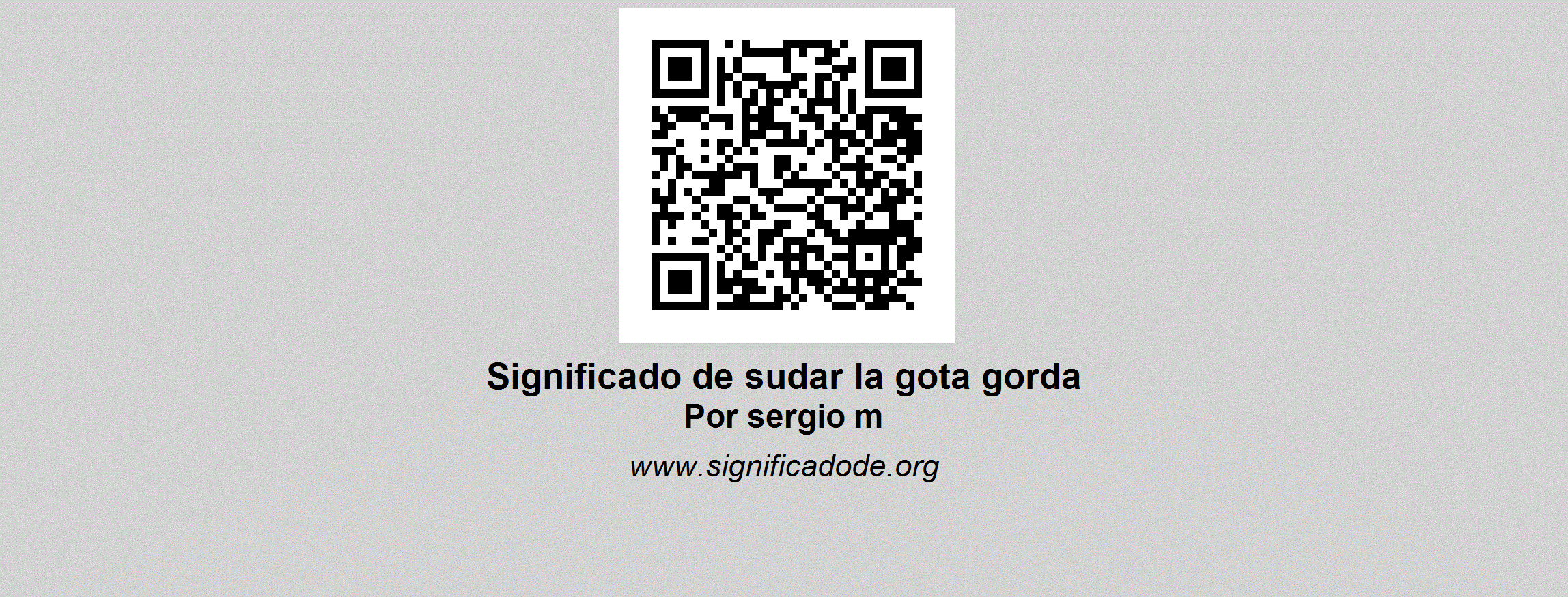 Paso a paso, sin sudar la gota gorda